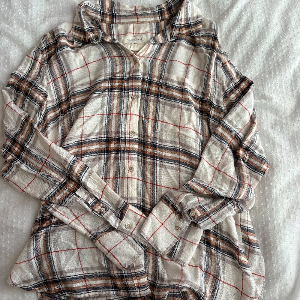 Nordstrom Treasure & Bond Flannel Button Up
